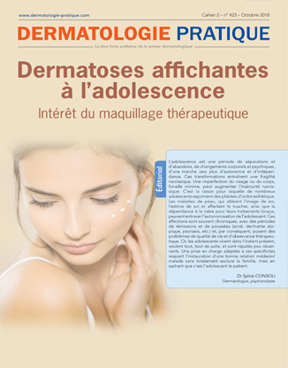 Tiré à part Dermatoses affichantes
à l'adolescence